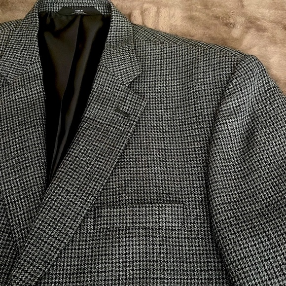 NWOT Men’s Haggar Essential Sport Coat, Long XL - Picture 6 of 11